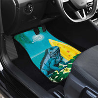 Blue Iguana Cayman Islands Car Mats Turquoise Tropical Vibes - Wonder Print Shop