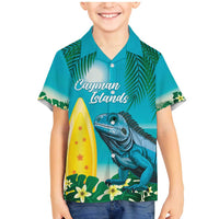 Blue Iguana Cayman Islands Family Matching Mermaid Dress and Hawaiian Shirt Turquoise Tropical Vibes - Wonder Print Shop
