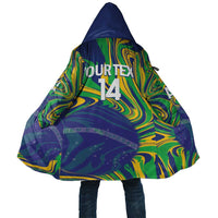 Brazil Football Custom Cloak 2026 Vamos Brasil Marble Pattern - Wonder Print Shop