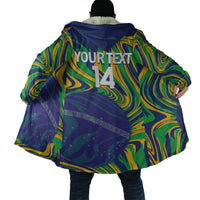 Brazil Football Custom Cloak 2026 Vamos Brasil Marble Pattern - Wonder Print Shop