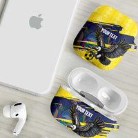 Ecuador Football Custom AirPods Case 2026 Vamos La Tri Yellow South America Pattern - Wonder Print Shop