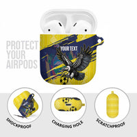 Ecuador Football Custom AirPods Case 2026 Vamos La Tri Yellow South America Pattern - Wonder Print Shop