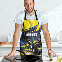 Ecuador Football Custom Apron 2026 Vamos La Tri Yellow South America Pattern - Wonder Print Shop