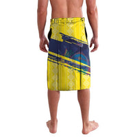 Ecuador Football Custom Lavalava 2026 Vamos La Tri Yellow South America Pattern - Wonder Print Shop