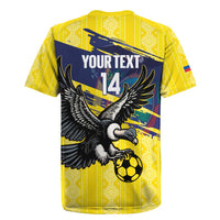 Ecuador Football Custom Rugby Jersey 2026 Vamos La Tri Yellow South America Pattern - Wonder Print Shop