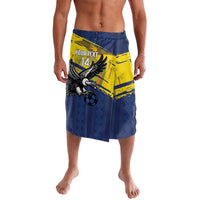 Ecuador Football Custom Lavalava 2026 Vamos La Tri Blue South America Pattern - Wonder Print Shop
