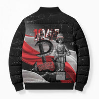 Little Insurrectionist Warsaw Uprising Poland Bomber Puffer Jacket Honoring 1944 Child Soldiers