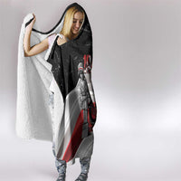 Little Insurrectionist Warsaw Uprising Poland Hooded Blanket Honoring 1944 Child Soldiers