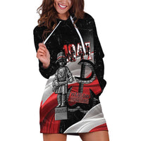 Little Insurrectionist Warsaw Uprising Poland Hoodie Dress Honoring 1944 Child Soldiers
