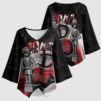 Little Insurrectionist Warsaw Uprising Poland Kimono Sleeve Blouse Honoring 1944 Child Soldiers