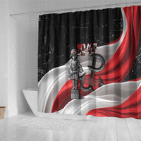 Little Insurrectionist Warsaw Uprising Poland Shower Curtain Honoring 1944 Child Soldiers