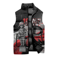 Little Insurrectionist Warsaw Uprising Poland Sleeveless Puffer Jacket Honoring 1944 Child Soldiers