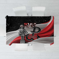 Little Insurrectionist Warsaw Uprising Poland Tablecloth Honoring 1944 Child Soldiers