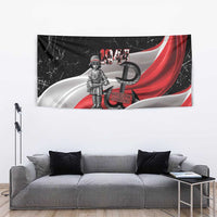 Little Insurrectionist Warsaw Uprising Poland Tapestry Honoring 1944 Child Soldiers
