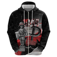 Little Insurrectionist Warsaw Uprising Poland Zip Hoodie Honoring 1944 Child Soldiers