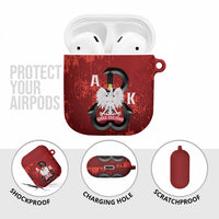 Home Army Poland AirPods Case Armia Krajowa Kotwica Grunge Style