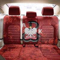 Home Army Poland Back Car Seat Cover Armia Krajowa Kotwica Grunge Style