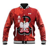 Home Army Poland Baseball Jacket Armia Krajowa Kotwica Grunge Style