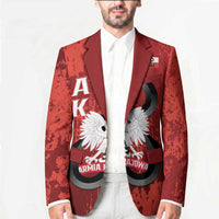 Home Army Poland Blazer Armia Krajowa Kotwica Grunge Style
