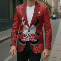 Home Army Poland Blazer Armia Krajowa Kotwica Grunge Style