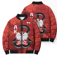 Home Army Poland Bomber Puffer Jacket Armia Krajowa Kotwica Grunge Style