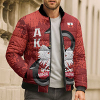 Home Army Poland Bomber Puffer Jacket Armia Krajowa Kotwica Grunge Style