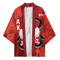 Home Army Poland Kimono Armia Krajowa Kotwica Grunge Style