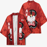 Home Army Poland Kimono Armia Krajowa Kotwica Grunge Style