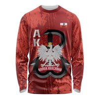 Home Army Poland Long Sleeve Shirt Armia Krajowa Kotwica Grunge Style