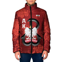 Home Army Poland Padded Jacket Armia Krajowa Kotwica Grunge Style