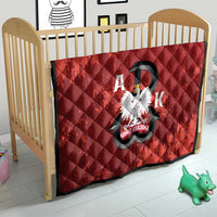 Home Army Poland Quilt Armia Krajowa Kotwica Grunge Style