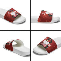 Home Army Poland Slide Sandals Armia Krajowa Kotwica Grunge Style