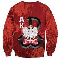 Home Army Poland Sweatshirt Armia Krajowa Kotwica Grunge Style