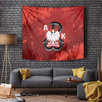 Home Army Poland Tapestry Armia Krajowa Kotwica Grunge Style