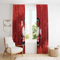 Home Army Poland Window Curtain Armia Krajowa Kotwica Grunge Style