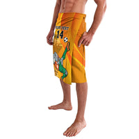 Custom Ivory Coast Football Lavalava 2024 Mascot With Champions Trophy - Wonder Print Shop