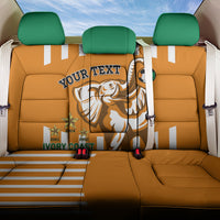 Custom Ivory Coast Football Back Car Seat Cover Les Elephants 3rd Champions Proud - Wonder Print Shop