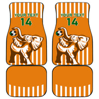 Custom Ivory Coast Football Car Mats Les Elephants 3rd Champions Proud - Wonder Print Shop