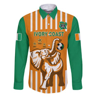 Custom Ivory Coast Football Family Matching Off Shoulder Maxi Dress and Hawaiian Shirt Les Elephants 3rd Champions Proud - Wonder Print Shop