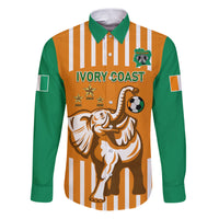 Custom Ivory Coast Football Family Matching Puletasi and Hawaiian Shirt Les Elephants 3rd Champions Proud - Wonder Print Shop