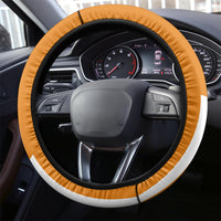 Ivory Coast Football Steering Wheel Cover Les Elephants 3rd Champions Proud - Wonder Print Shop