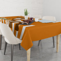 Custom Ivory Coast Football Tablecloth Les Elephants 3rd Champions Proud - Wonder Print Shop