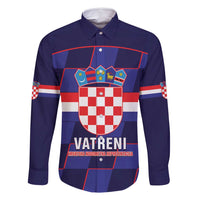 Custom Croatia Football Family Matching Summer Maxi Dress and Hawaiian Shirt Come On Vatreni Checkerboard Style