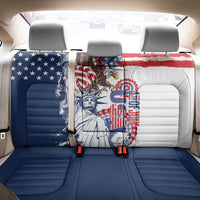 United States 4th Of July Back Car Seat Cover USA Eagle Statue Of Librerty