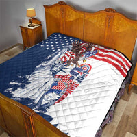 United States 4th Of July Quilt USA Eagle Statue Of Librerty
