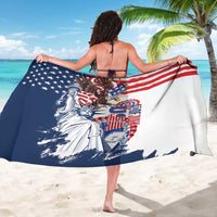 United States 4th Of July Sarong USA Eagle Statue Of Librerty