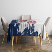 United States 4th Of July Tablecloth USA Eagle Statue Of Librerty