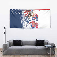 United States 4th Of July Tapestry USA Eagle Statue Of Librerty