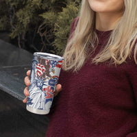 United States 4th Of July Tumbler Cup USA Eagle Statue Of Librerty