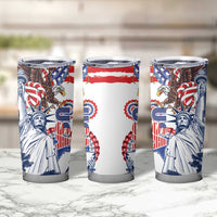 United States 4th Of July Tumbler Cup USA Eagle Statue Of Librerty